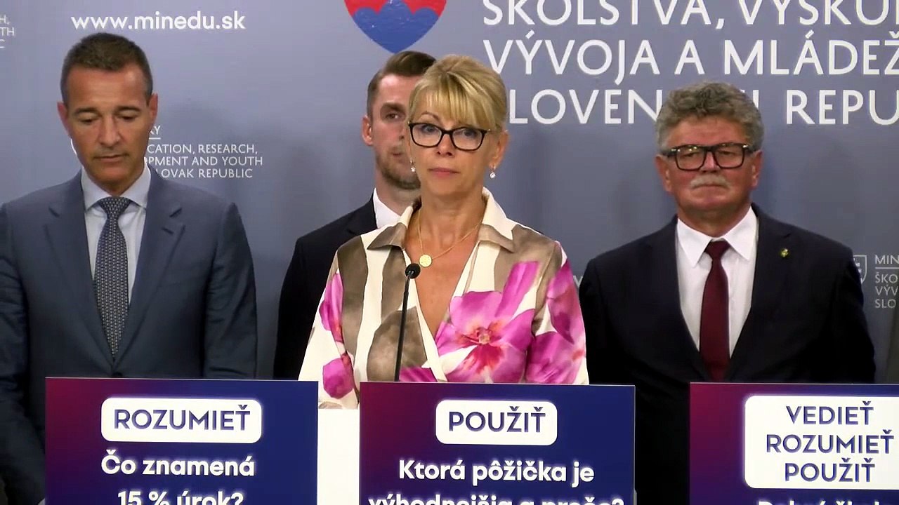 TK ministra školstva, výskumu, vývoja a mládeže SR Tomáša Druckera_25082026