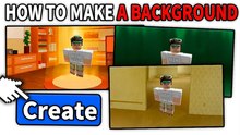 How to Make Your Own Roblox Profile Background!