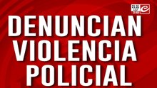 Denuncian violencia policial: le pegaron a pibe porque no quería entregar su moto