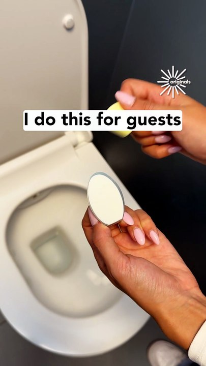 Elegant toilet paper display idea🧻💐