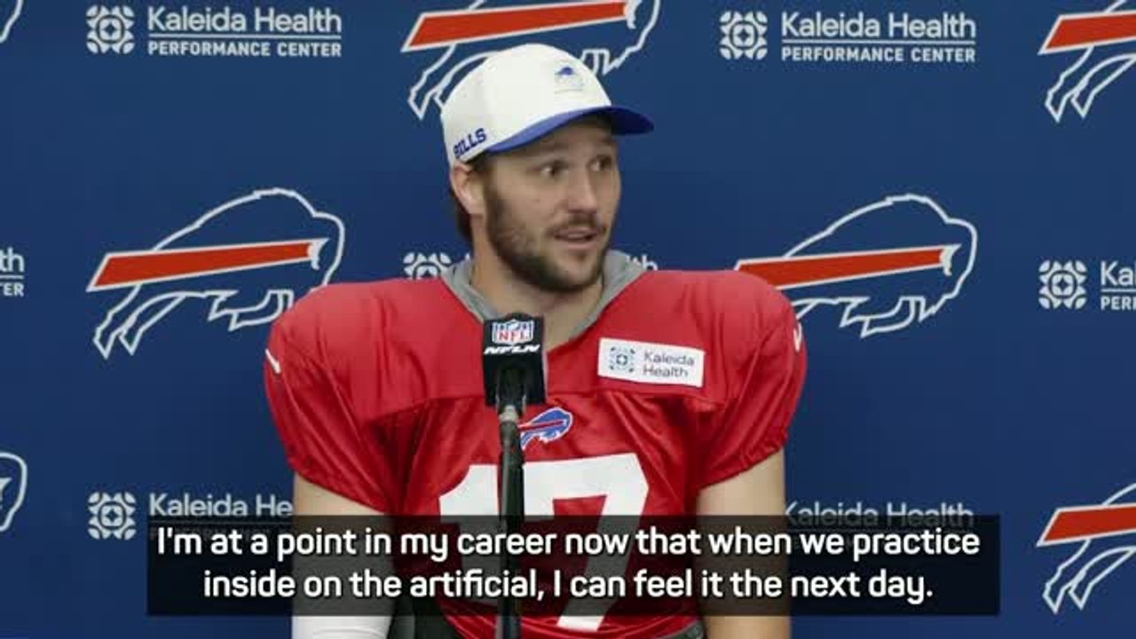 Josh Allen weighs in on Buffalo Bills' new stadium grass debate