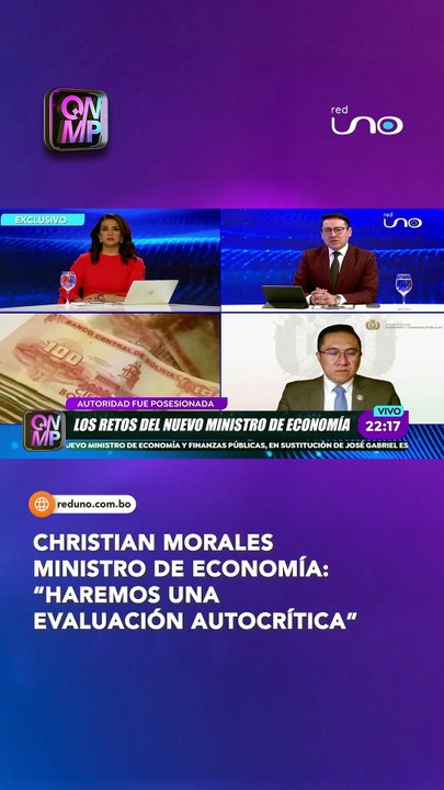 MINISTRO DE ECONOMÍA, CHRISTIAN MORALES: “PROFUNDIZAREMOS LAS MEDIDAS ECONÓMICAS”