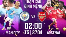 Manchester City - Arsenal (25/4/2023) | Trailer trên K+SPORT1 HD (FPT Play)