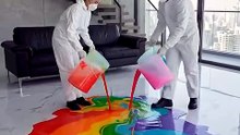 Next-Level Epoxy Floor Design 🤯✨