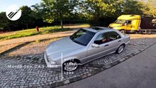 1999 Mercedes Benz C43 AMG W202 V8 Top Speed Drive on German Autobahn