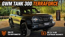 2026 GWM Tank 300 TerraForce: Plug-in-Hybrid mit 750 Newtonmetern