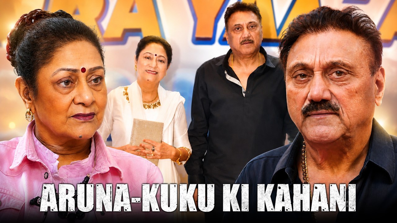 Kohraam (1991) Clash With Kuku Kohli, 1st Meeting, Love & 35 Years Of Marriage - Aruna Irani Candid