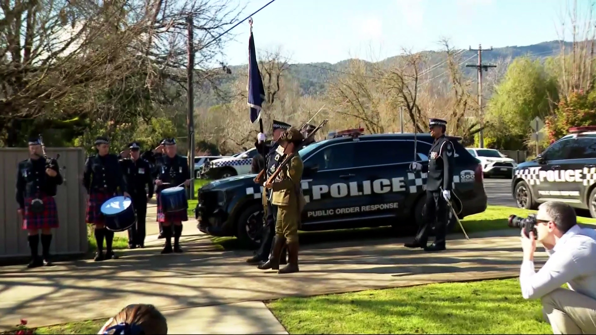 Porepunkah marks anniversary of deadly shootout