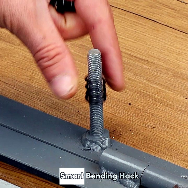 Clever metal bending hack!