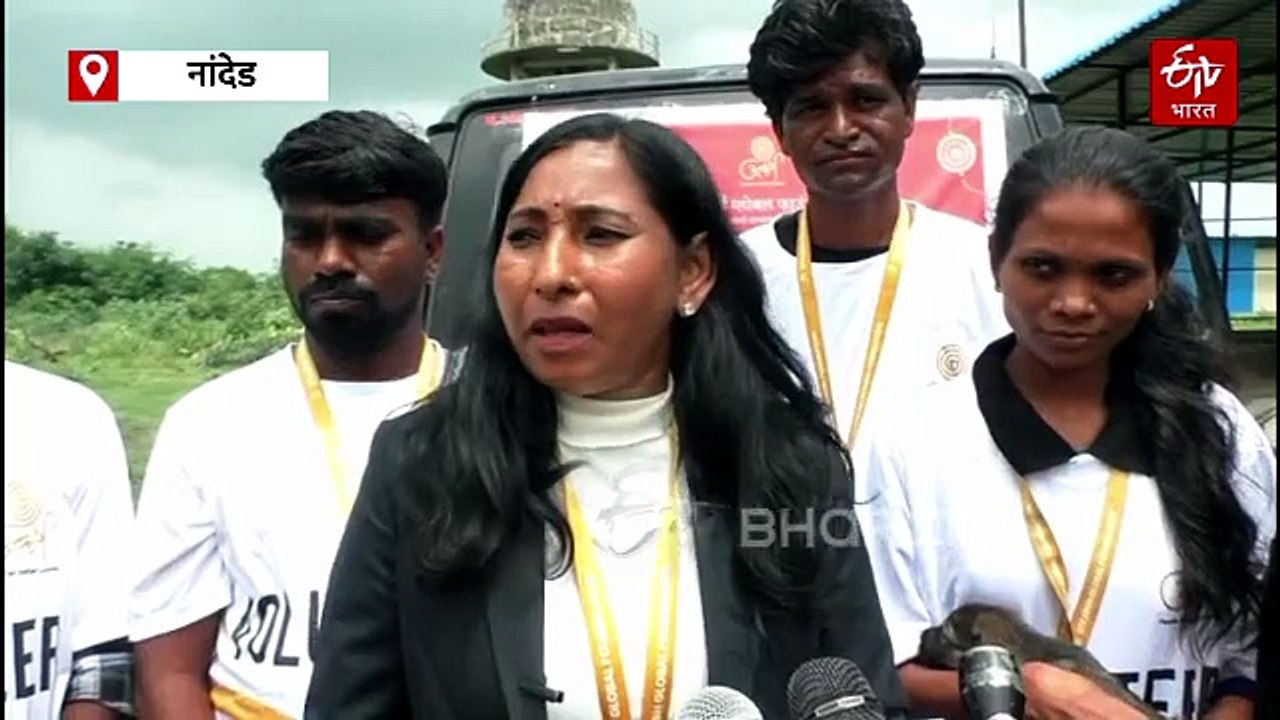 नांदेडमध्ये अनोखं रक्षाबंधन! ‘उत्कर्ष’कडून भटक्या जनावरांना रेडियम सुरक्षा बेल्ट