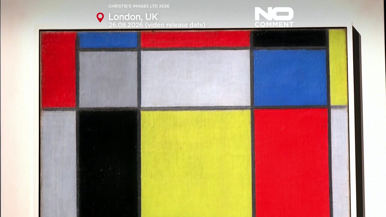 Seltenes Mondrian-Gemälde kommt nach 25 Jahren...
