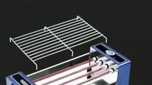 450mm 230v 2000w carbon fiber heat lamps infrared heat tubes for BBQ