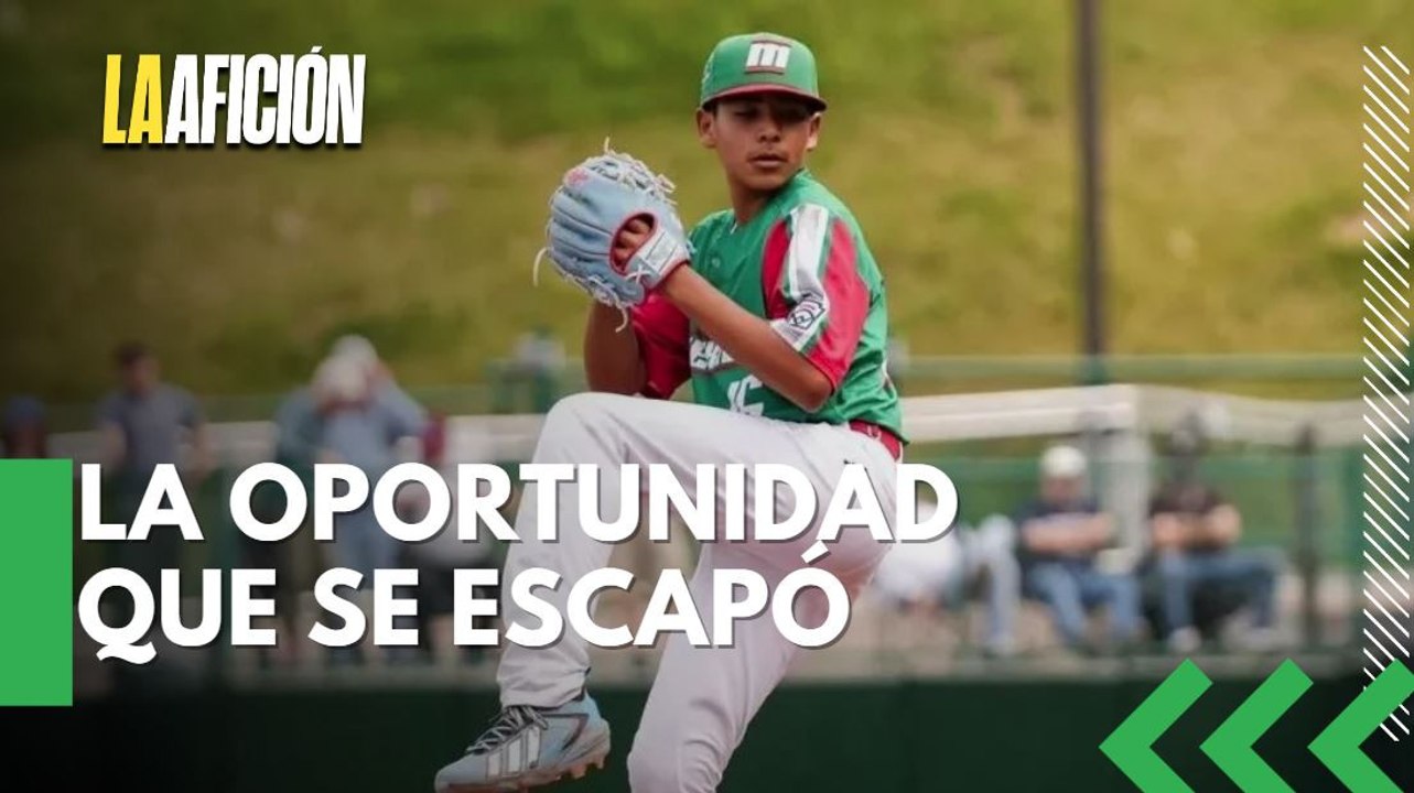 Tijuana desperdicia oportunidad de oro en la serie mundial de pequeñas ligas