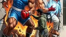 I Painted Balrog vs Ryu... Then They JUMPED OUT and Started Fighting or...