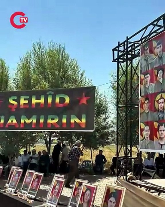 Farklı illerde terör örgütü mensupları için “şehit” törenleri düzenleyip “bölücü” mesajlara devam ediyorlar.