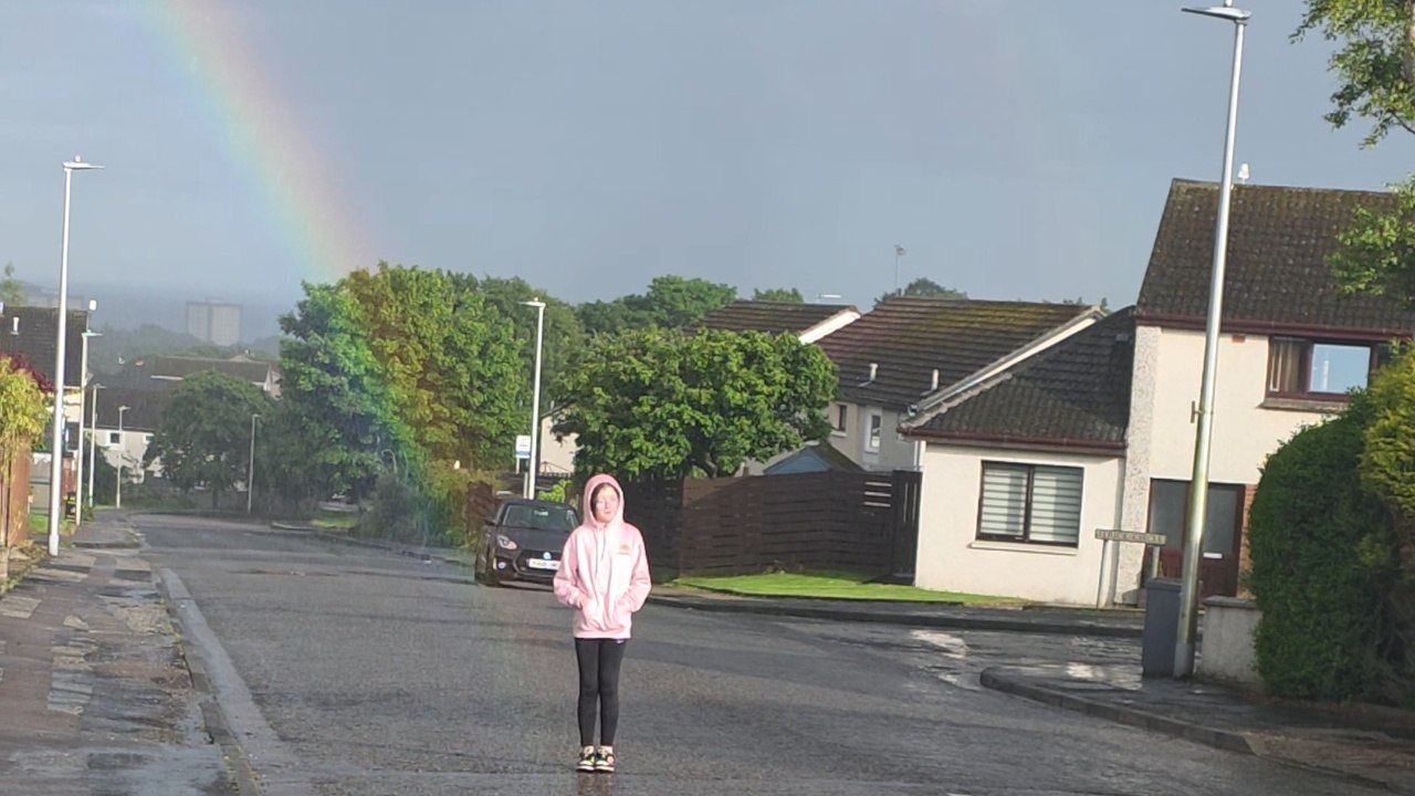 Chasing The Rainbow’s Edge After A Sudden Shower