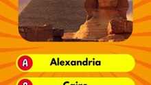 General Geography Quiz 🌍 | Capital of Egypt & Capital of Greece