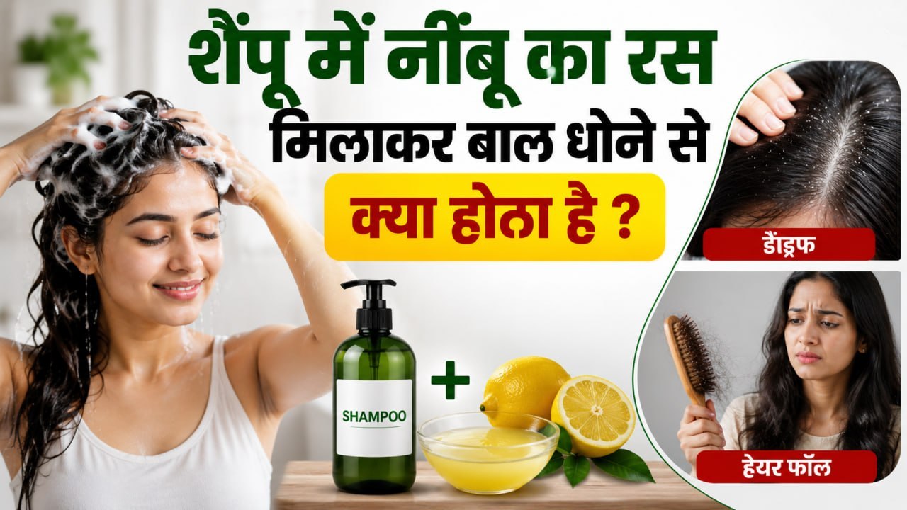 Hair Care Tips: Shampoo में नींबू मिलाकर बाल धोने से क्या सच में Dandruff कम होता है ? Expert Advice