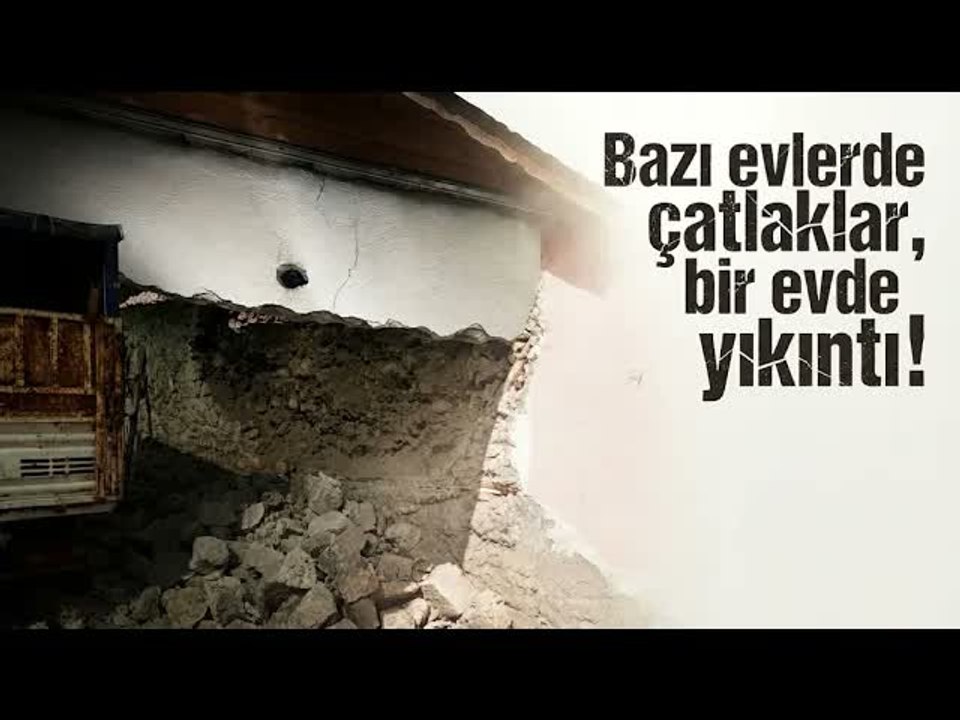 Kayseri’de 4.1 büyüklüğündeki deprem bazı evlerde hasara yol açtı