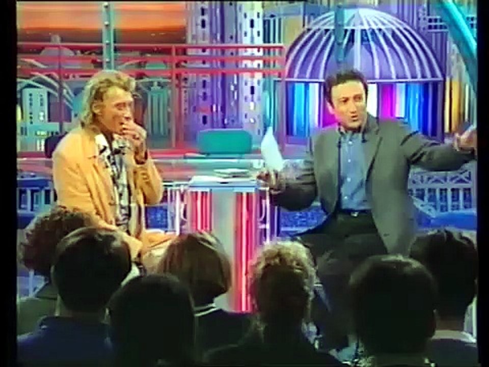 1996 - Johnny Hallyday dans Studio Gabriel sur...
