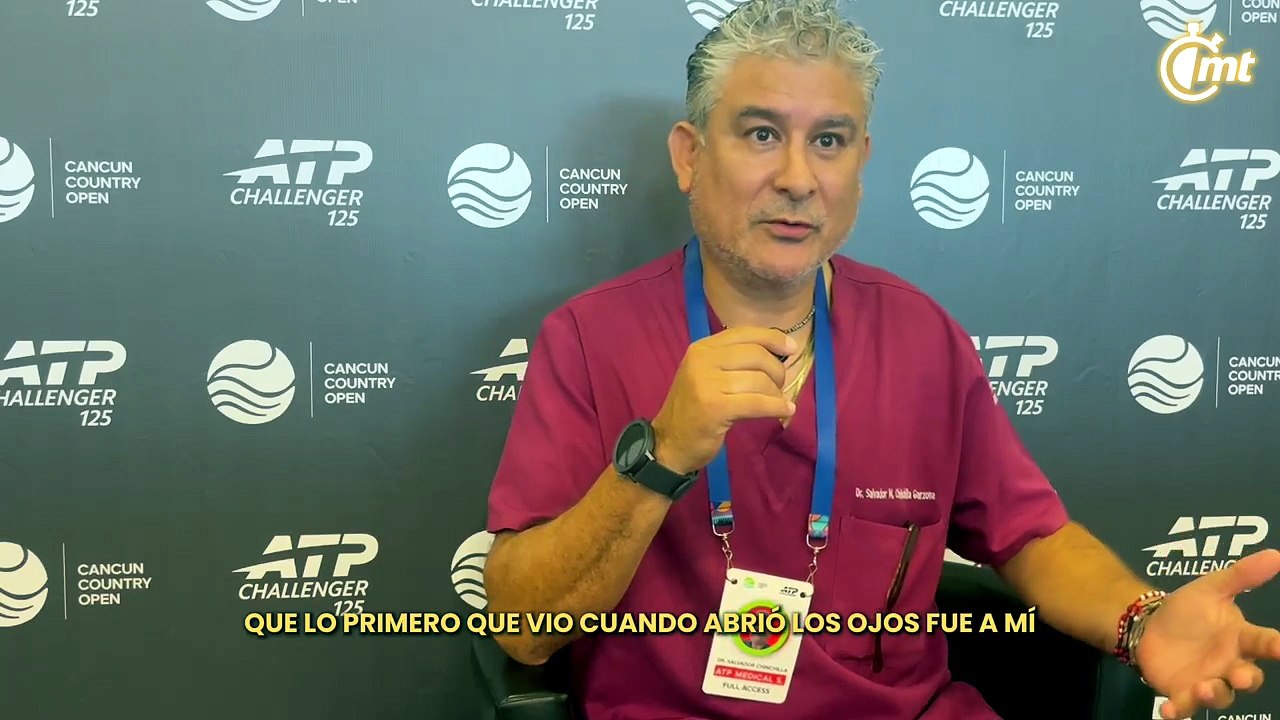 DE COLIBRÍES A 'SALVARLE LA VIDA' A DIMITROV: La historia del médico mexicano en el tenis
