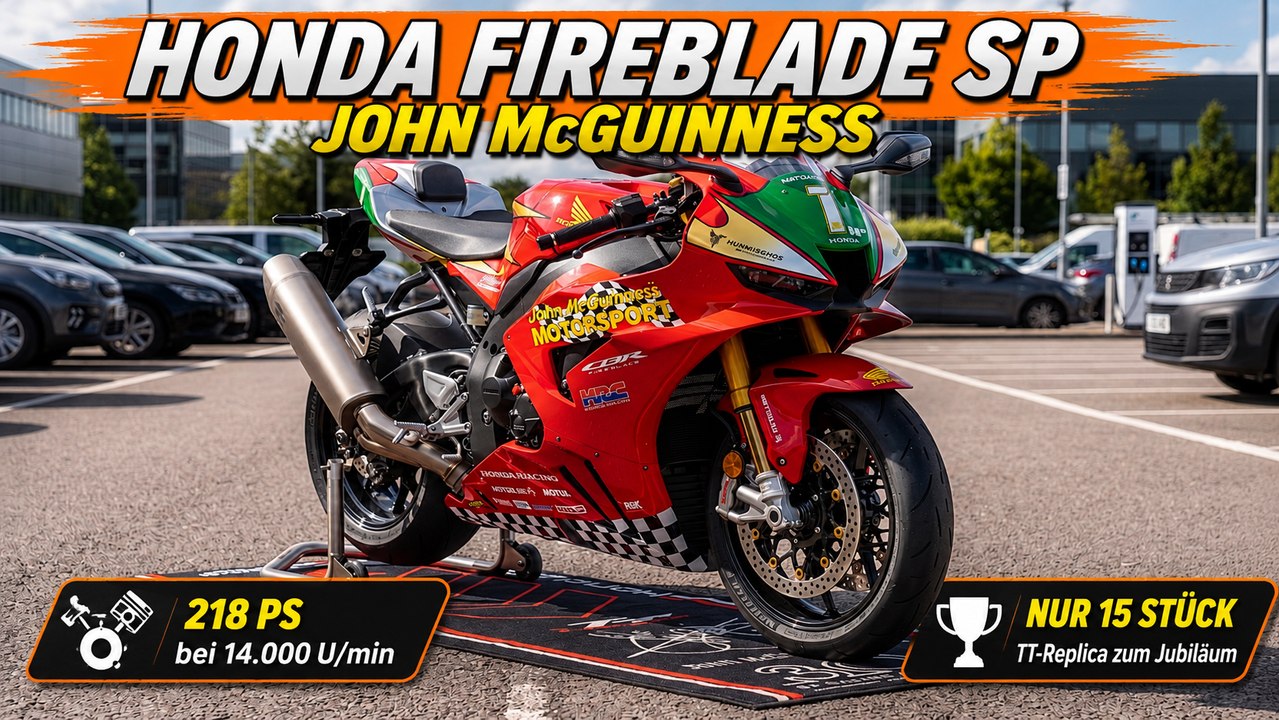 Honda CBR 1000 RR-R Fireblade SP John McGuinness – seltene TT-Replica