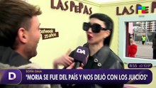 Sofía Gala disparó picante contra la familia de Vadalá tras la amenaza de juicio por la serie de Moria: "Se quedaron..."