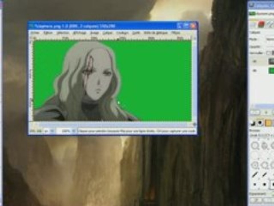 tuto gimp détourage