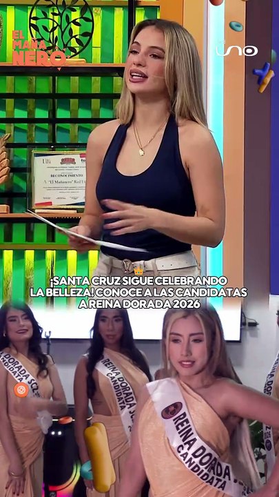 👑 ¡Santa Cruz sigue celebrando la belleza! Conoce a las candidatas a Reina Dorada 2026.