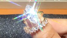 “Would you guess these two sparkling rings cost only $5.73? 😍💎” #process #aesthetic #style #pov