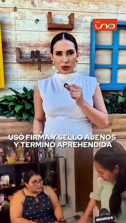 ¡Se hizo pasar por abogada! Usó firma y sello ajenos y terminó aprehendida