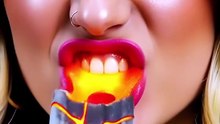 Glace magique générée par IA : Effet visuel surprenant