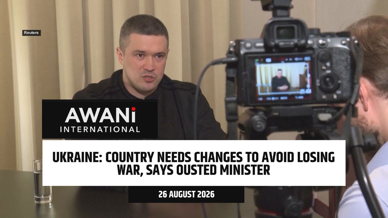 Ukraine needs changes to avoid losing war, ousted defence minister says