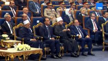 السيسي: بنتكلم معاكم بشفافية وبنحاول نكون صادقين في اللي بنطرحه وده حق الناس علينا