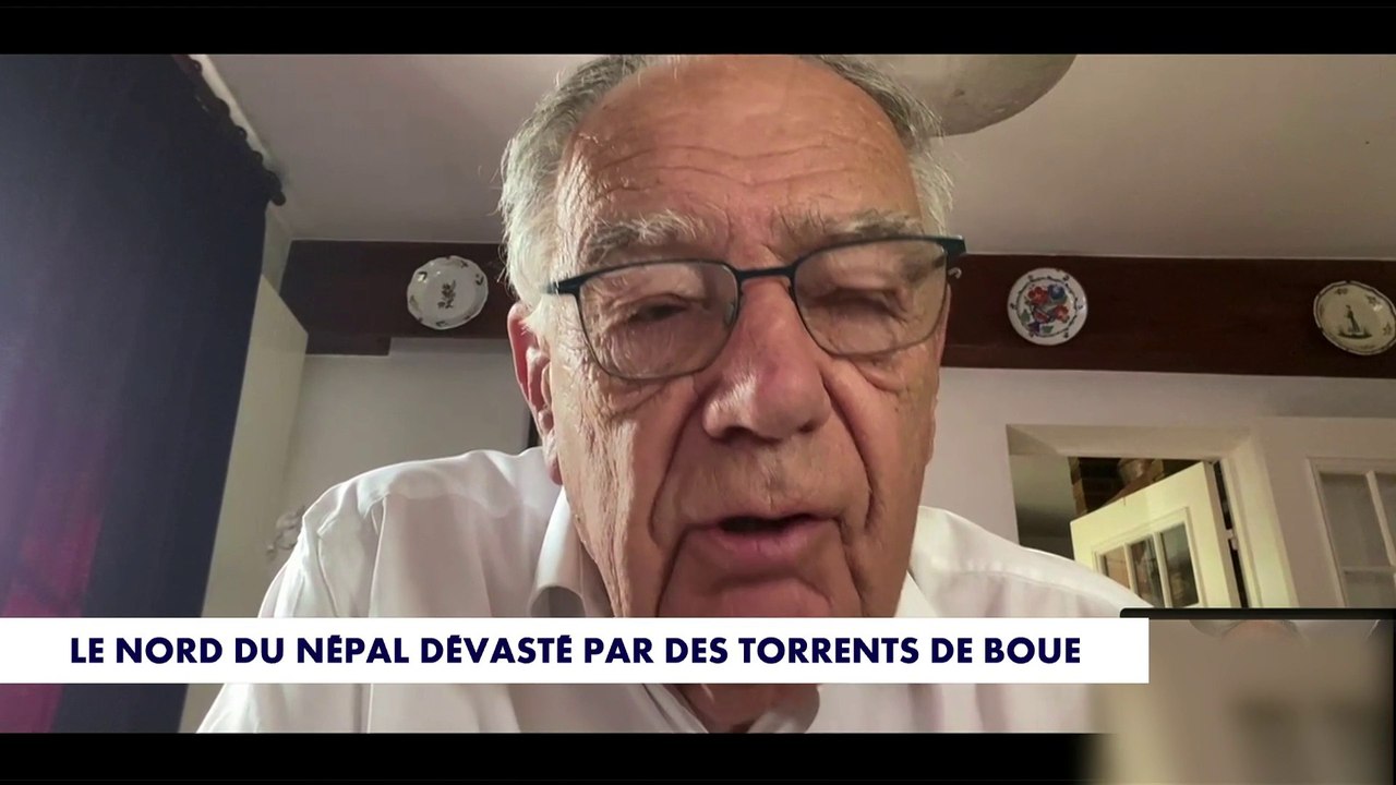 Michel Chevalet explique la formation rapide des torrents de boue mortels au Népal