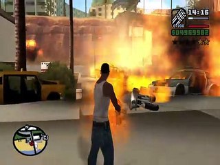 ⭐⭐⭐⭐⭐⭐ SIX STARS WANTED LEVEL RAMPAGE WITH TANK |