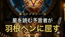 最強の予言者、羽根ペンに屈する