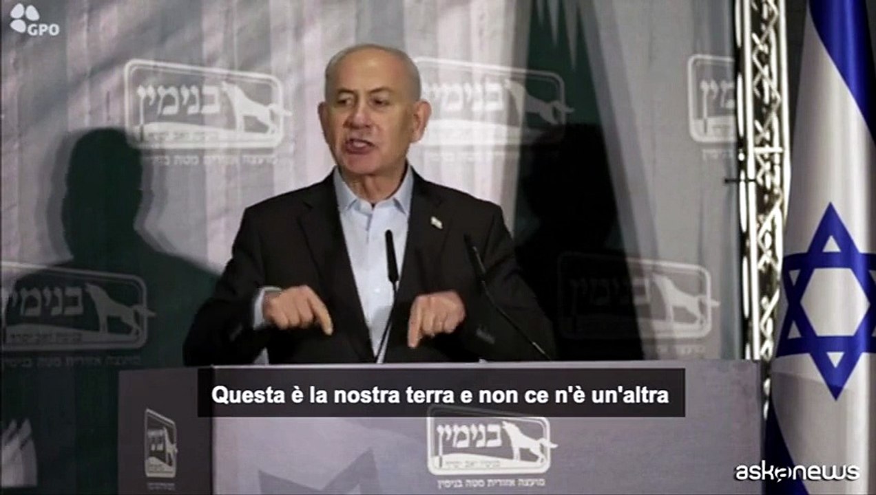 Cisgiordania, Netanyahu promette nuovi insediamenti: È la nostra terra