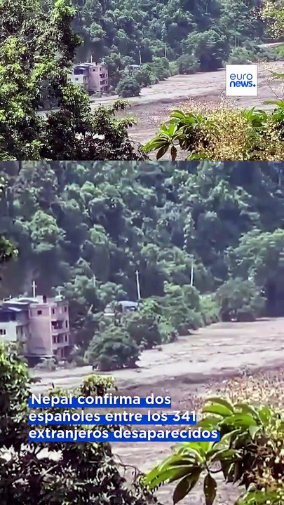 Las inundaciones en Nepal dejan 95 muertos y 341 extranjeros desaparecidos, entre ellos 2 españoles