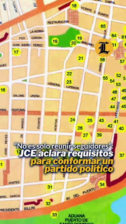 “No es solo reunir seguidores”: JCE aclara requisitos para conformar un partido político