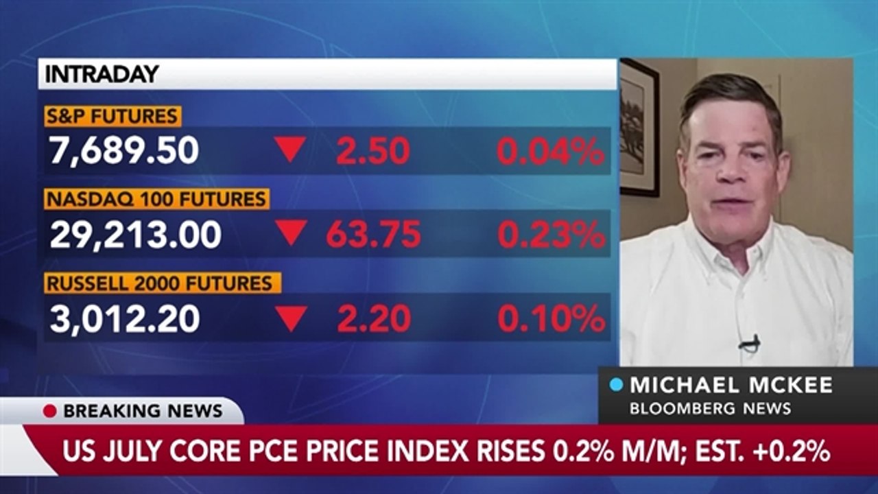 US Core PCE Rises 0.2% in July, Consumer Spending Stalls