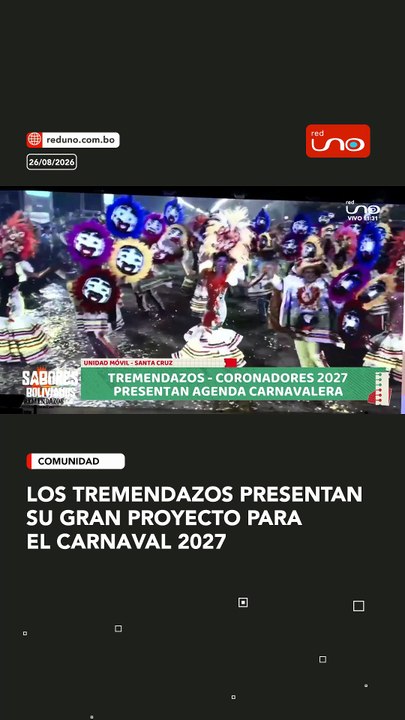 LOS TREMENDAZOS PRESENTAN SU GRAN PROYECTO PARA EL CARNAVAL 2027