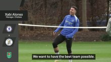 Alonso confirms Fernandez involvement in Chelsea Carabao Cup tie