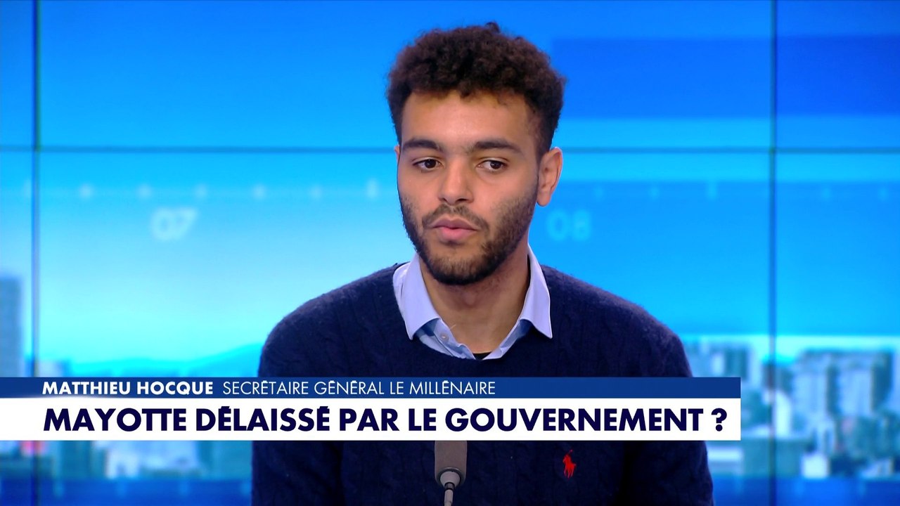 Matthieu Hocque : «Mayotte est l'avant-garde des problématiques françaises»