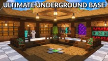 Minecraft: ULTIMATE Underground Survival Base [Tutorial]