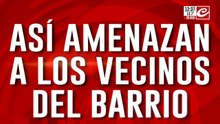 Así amenazan a los vecinos del barrio: confusas declaraciones de pibes golpeados