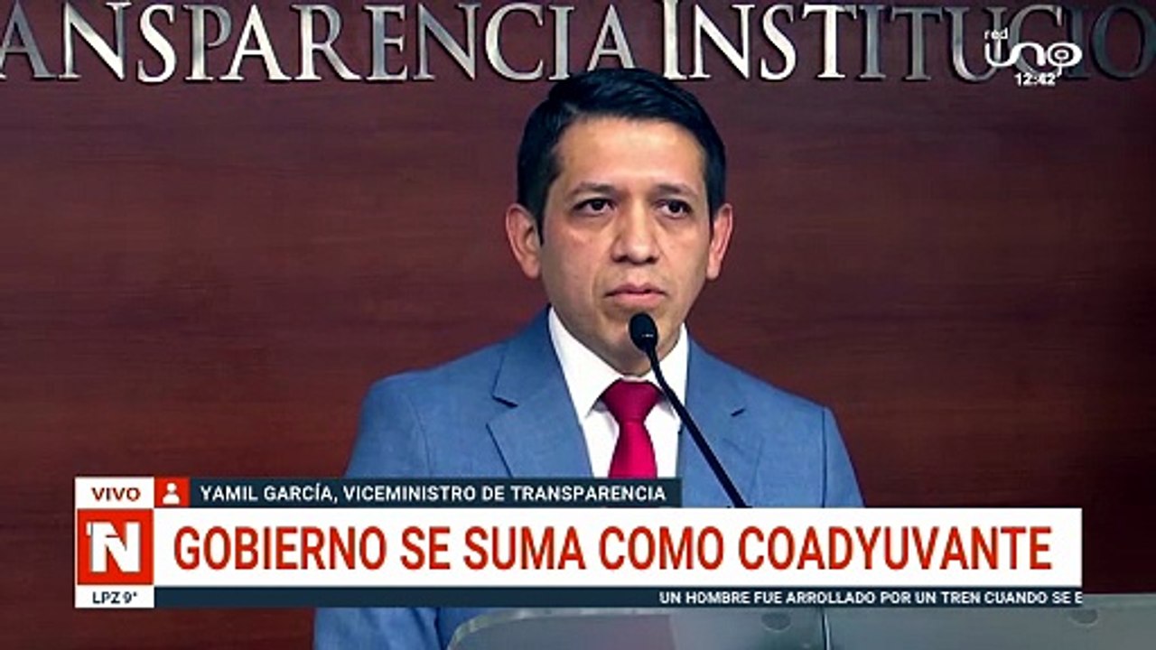 GOBIERNO SE SUMA COMO COADYUVANTE