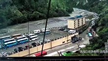 Inundación en Nepal y Tibet