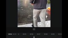 Slow motion smooth video edit