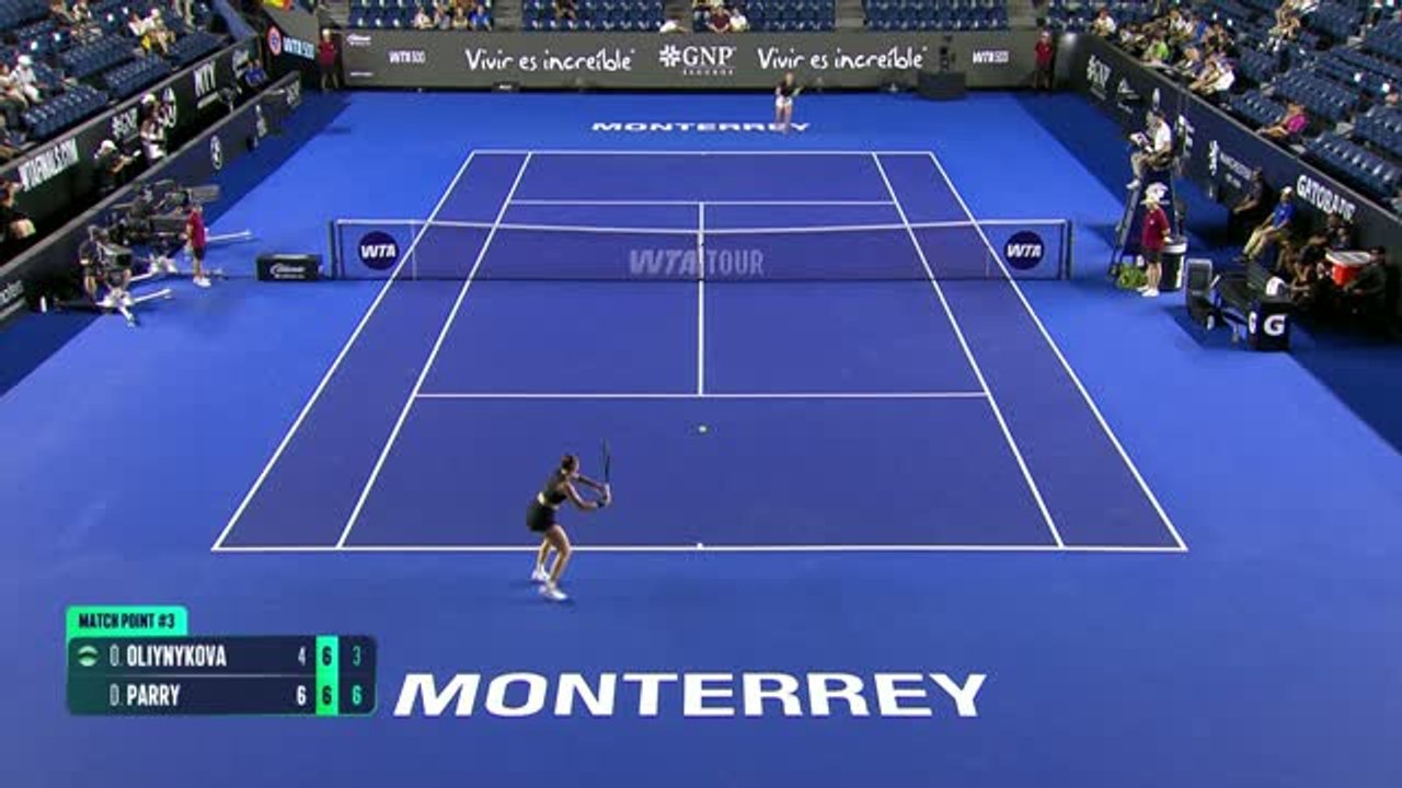 Monterrey - Qualifiée pour les quarts de finale, Diane Parry va atteindre son meilleur classement